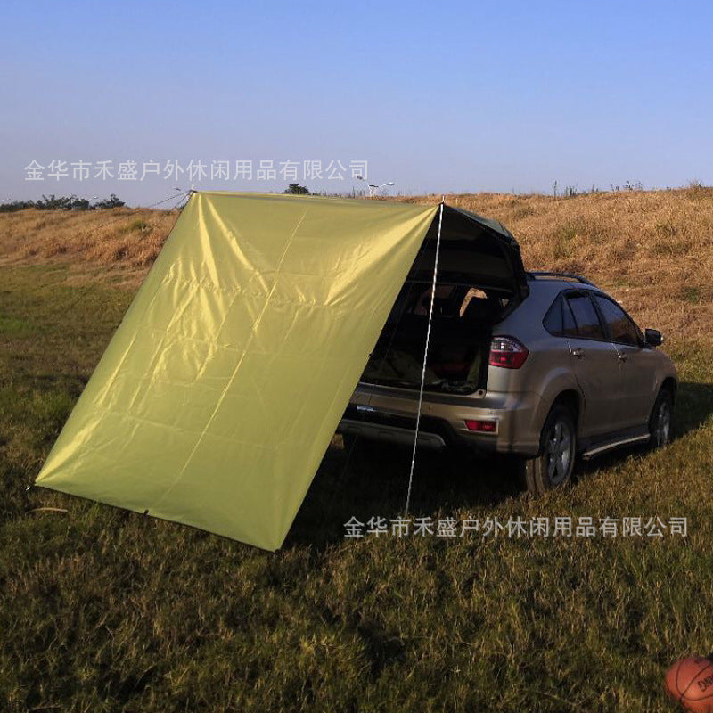 Manufacturer Direct Supply Car Sunshade Side Awning Outdoor Camping Car Tail Tent suv Car Side Tent Side Awning Canopy