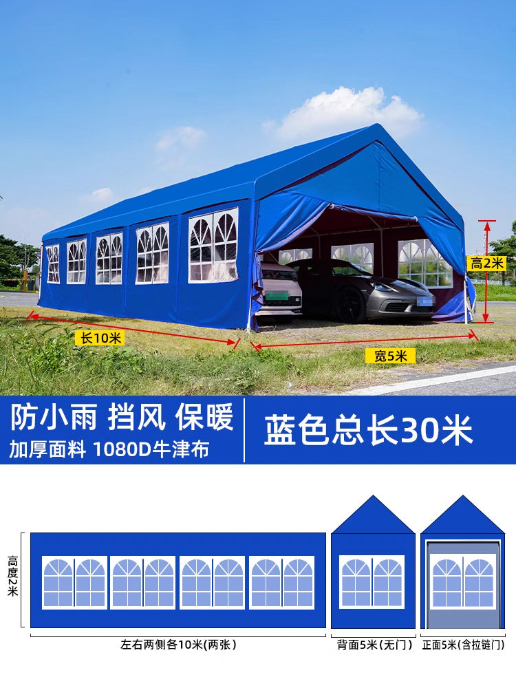 Camping Internet Celebrity Market Stall Tent Cover Thickened Windproof Rainproof Coldproof Outdoor Windproof Cloth Distribution and Dropshipping