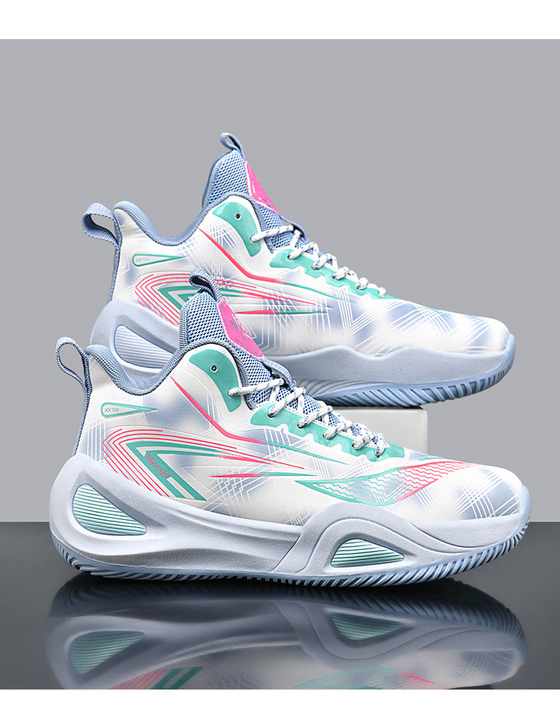 2025New Couple fashion Trendy Casual Basketball Shoes Youth Outdoor Training Sports Non-Slip Wear-Resistant Sneakers