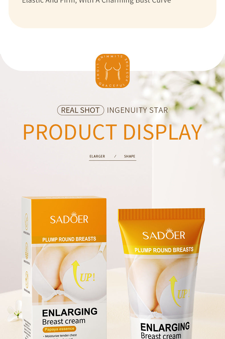 Full English Body Cream SADOER Papaya Coconut Extract Body Care60g  Foreign Trade Factory Direct Sales