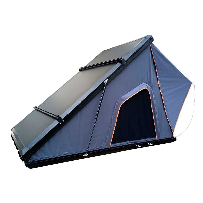 In Stock Car Roof Tent Hard Top Aluminum Alloy Triangle Thickened Rainproof Car Outdoor Camping Equipment Off-Road