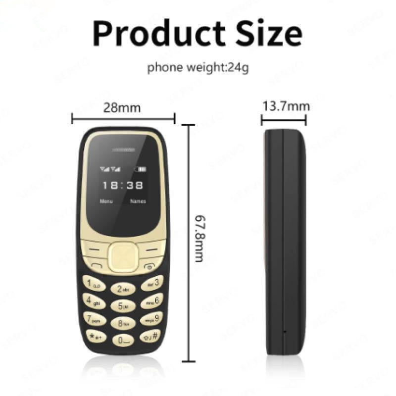 BM35Feature Phone mini Non-Smartphone Mini Button Elderly Phone Dual-SIM Backup Phone