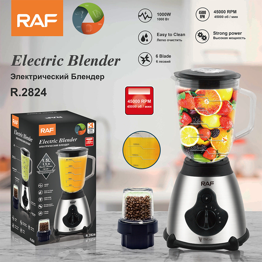 RAF EU Standard Juicer Blender Grinder Multifunctional Household Baby Food Maker Mixer