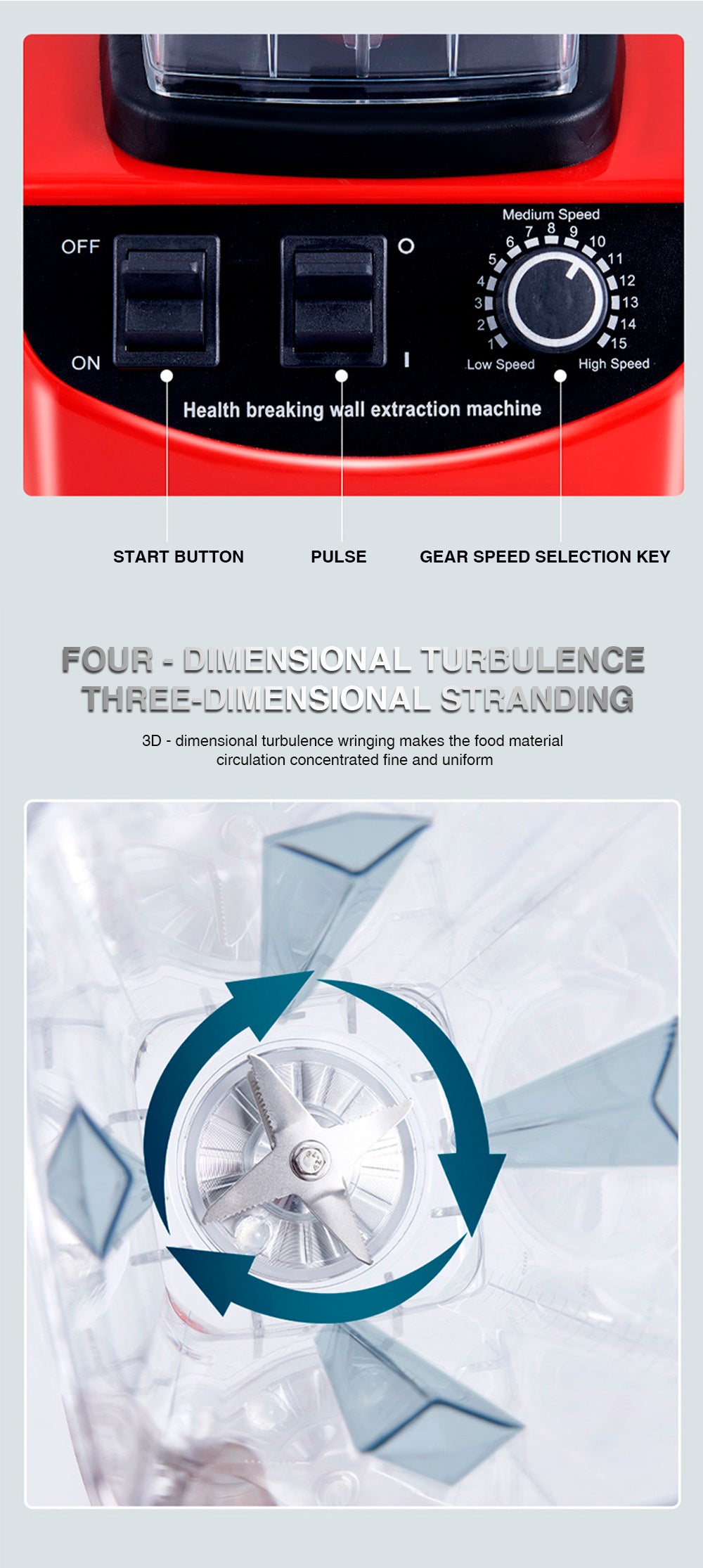 European Standard Blender Household High-Speed Blender Smoothie Cooking Machine Soy Milk Fruit Juicer