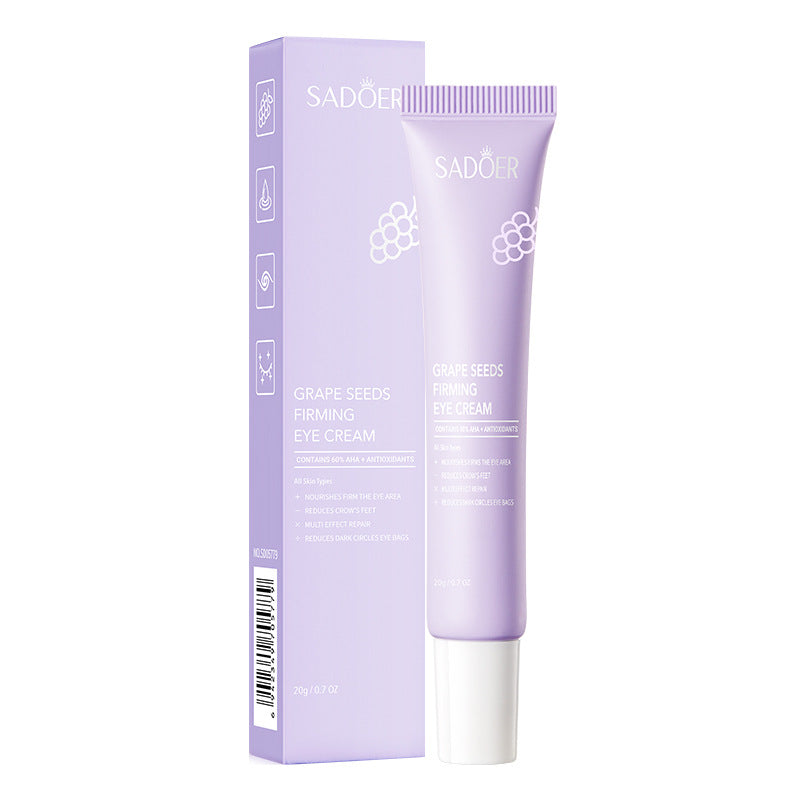 Grape Seed Skin Care Series SADOER Mild and Moisturizing Facial Cleanser, Skin Rejuvenating Eye Cream, Cross-Border Wholesale