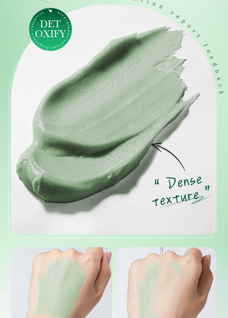 Full English Solid Face Mask40g SADOER Vitamin C Aloe Vera Mugwort Cleansing Mud Mask  Wholesale