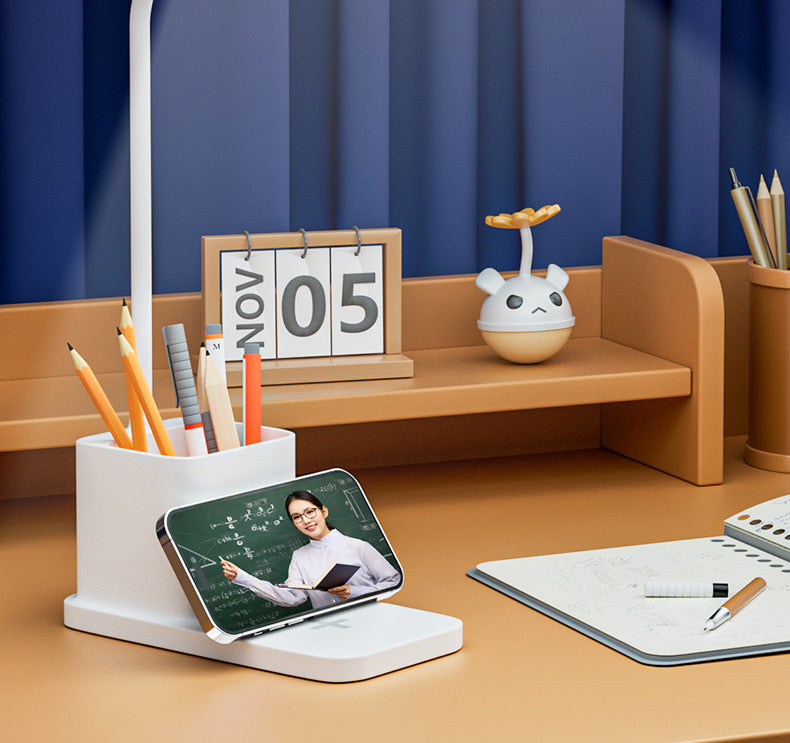 Creative Eye Protection Table Lamp Multi-Functional Two-in-One Cubby Lamp Student Dormitory Desktop Learning Table Lamp Gift Wholesale