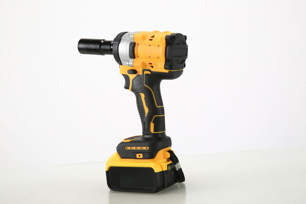 Cordless Electric Tool with Screwdriver Bits, Rechargeable Lithium Battery, High Torque Electric Wrench for Woodworking and Auto Repair