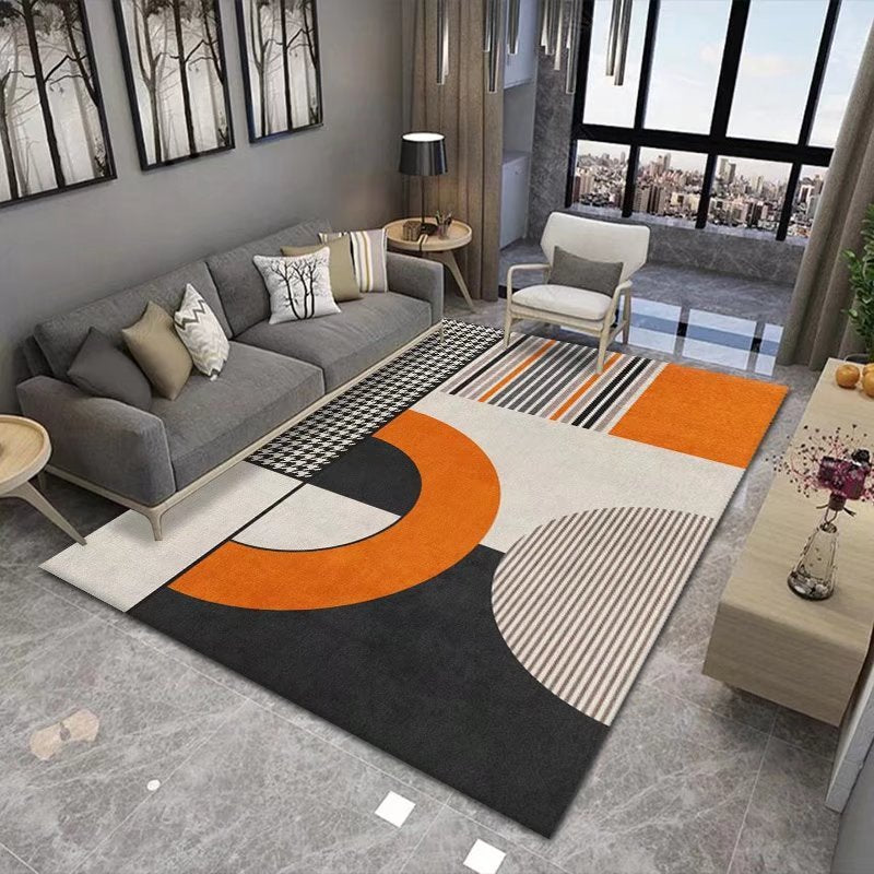 Crystal Velvet Carpet Home Carpet Simple Nordic Classical Office Carpet Full Coverage Bedside Rug Living Room Carpet