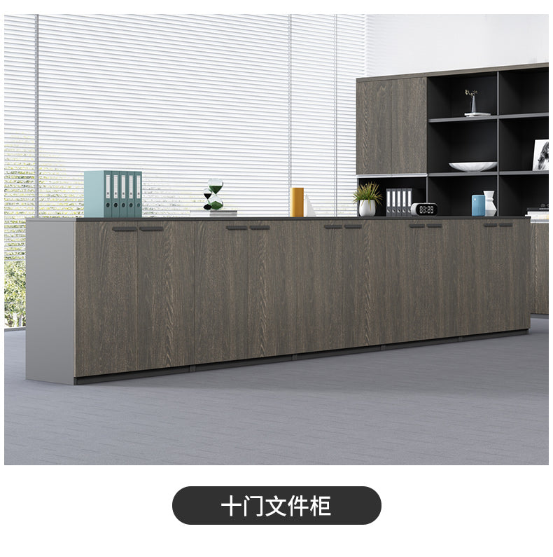 File Cabinet Low Cabinet Floor Cabinet Storage Cabinet Wooden Office Partition Cabinet Document Cabinet Archive Cabinet with Lock Office Cabinet