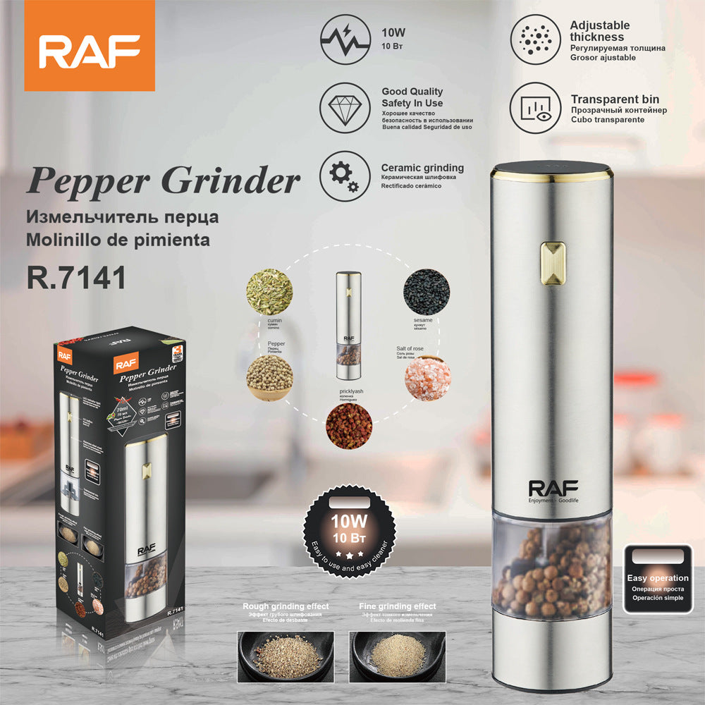 RAF European Standard Electric Grinder Automatic Small Chili Pepper Grinder