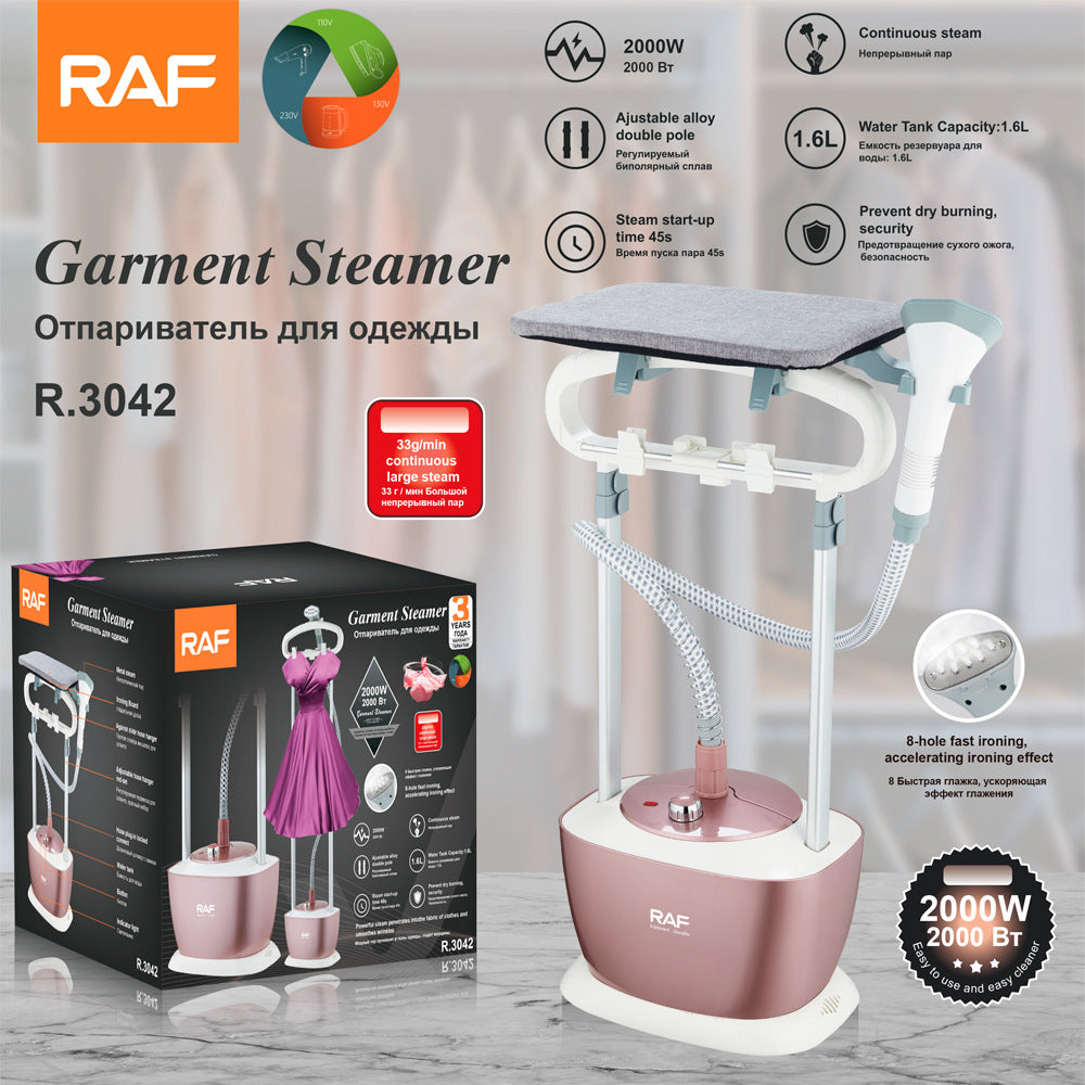 RAF European Standard Steam Home Use Garment Steamer Vertical Handheld Mini Hanging Iron R.3042