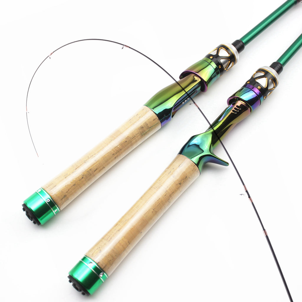 E-commerce Portable Telescopic Lure Rod Set Straight Handle Gun Handle Fishing Gear Combo FBA Overseas Warehouse Fishing Gear