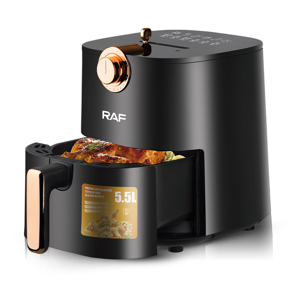 RAF European Standard Household Oil-Free Air Fryer Multifunctional Smart Oven French Fries Electric Fryer R.5218