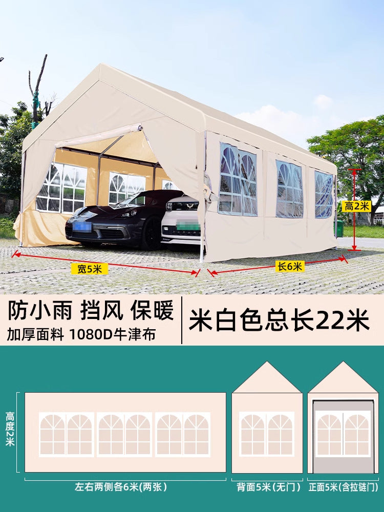 Camping Internet Celebrity Market Stall Tent Cover Thickened Windproof Rainproof Coldproof Outdoor Windproof Cloth Distribution and Dropshipping