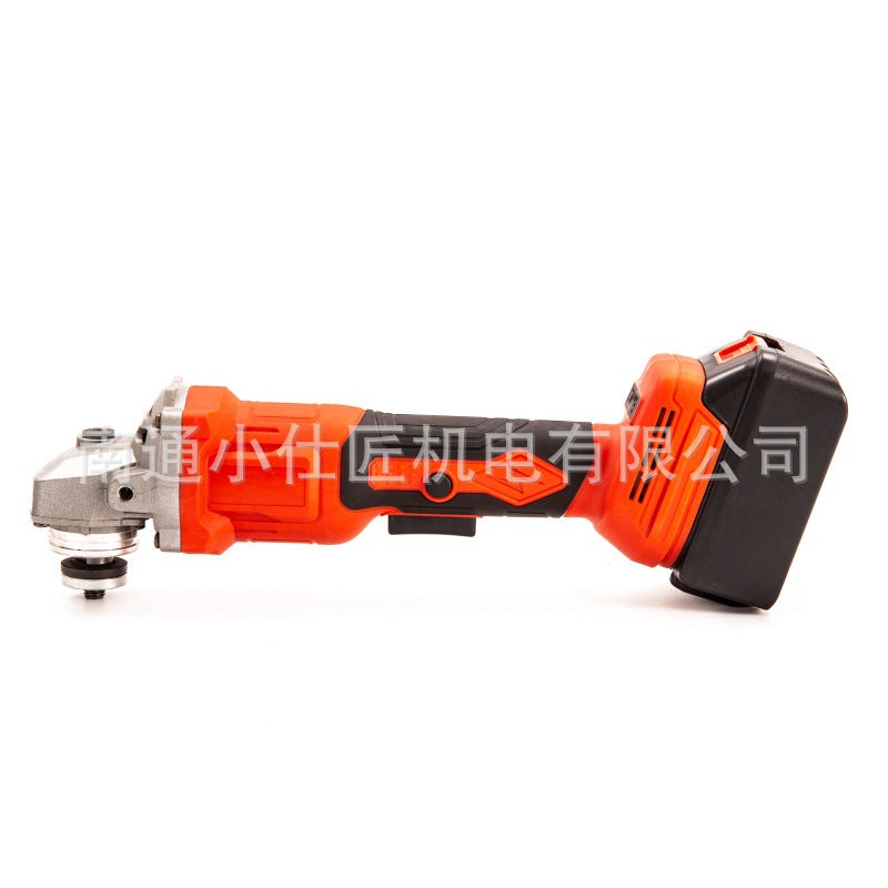 Brushless Angle Grinder High Power Polisher Cordless Rechargeable Cutting Grinding Household Lithium Battery Angle Grinder