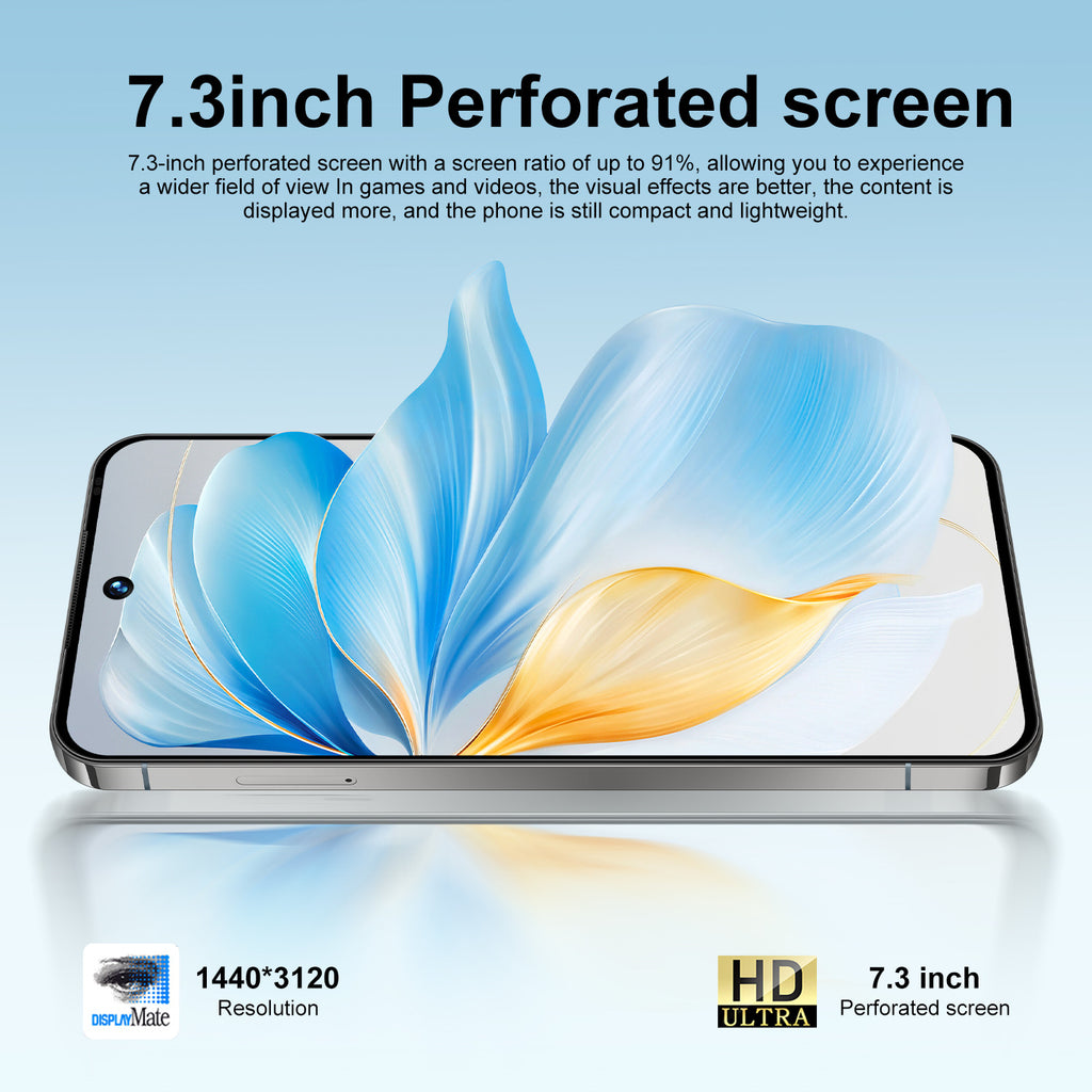 Smartphone A17 Pro Max Factory in stock7.3Inch16G+1T Android phone compatible