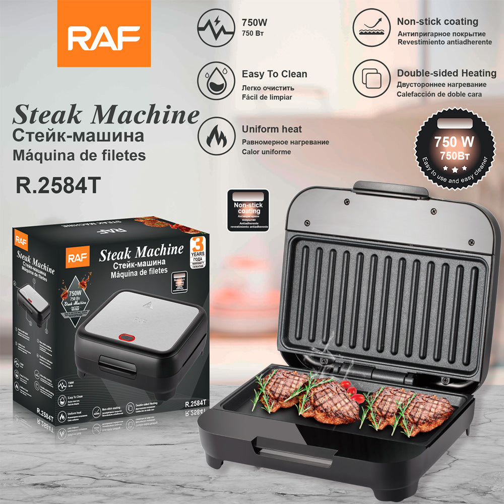 RAF European Standard Household Steak Maker Breakfast Maker Steak Maker Toaster Multifunctional Grill2584