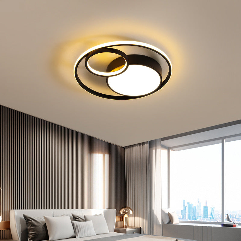 Simple Round Bedroom Light LED Ceiling Lamp Modern Home Warm Restaurant Nordic Creative Personality Room Lighting