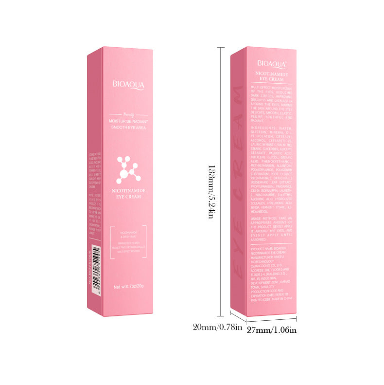 Niacinamide Rejuvenating Eye Cream BIOAOUA Moisturizing Eye Cream Cross-Border Wholesale