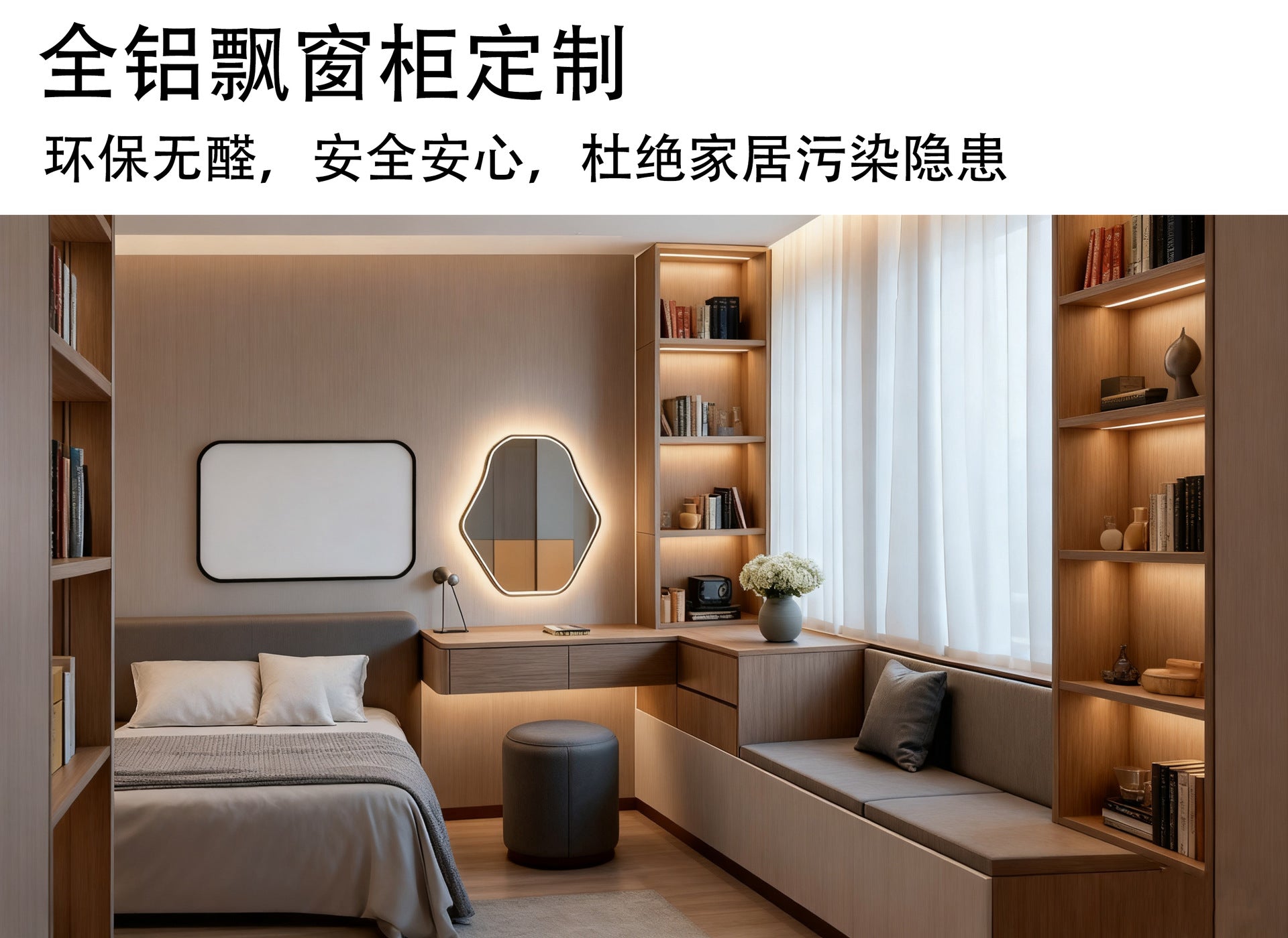 Custom Full House Aluminum Alloy Wardrobe Moisture-Proof Durable Large Capacity Home Bedroom Storage Organizer Integrated Closet Assembly