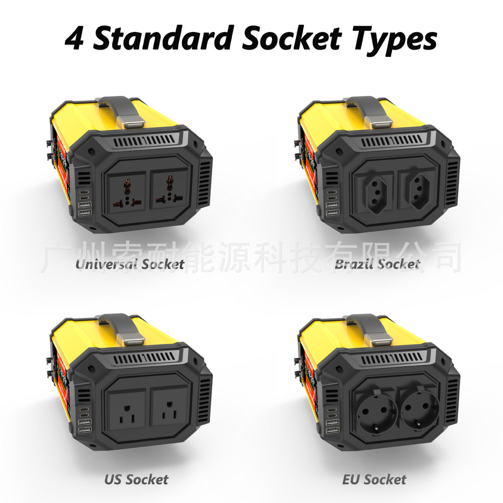 Brazilian Socket Pure Sine Wave Inverter500W/800W/1000W 12V Turn110V/220V Export