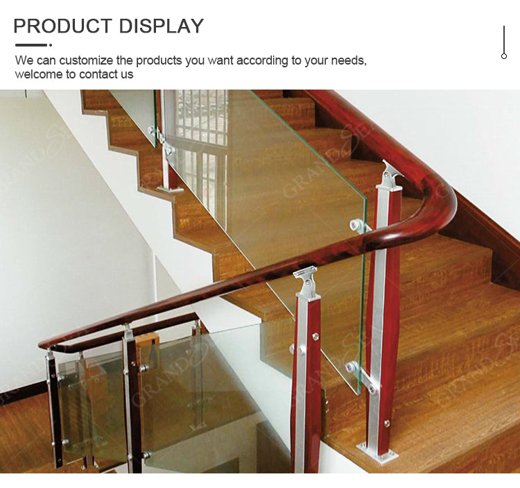 China Factory Cheap Stainless Steel Glass Balcony Railing Design