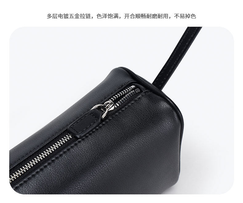 Pencil Case Bag Simple Women's Handbag Niche Versatile Shoulder Bag Light Luxury Fashion Design Crossbody Bag Women's Commuting