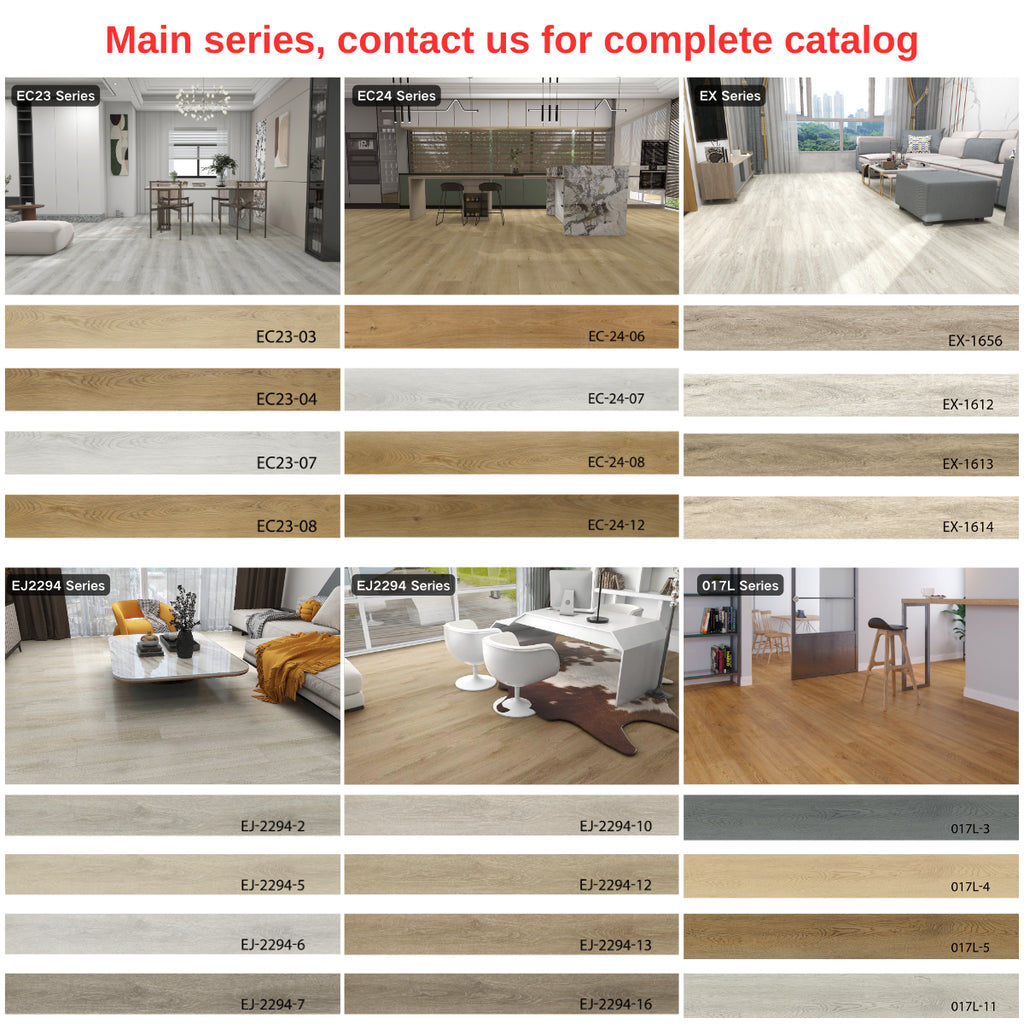 High Quality pp Vinyl Tiles 5mm Dryback Dry Back Lvt Flooring