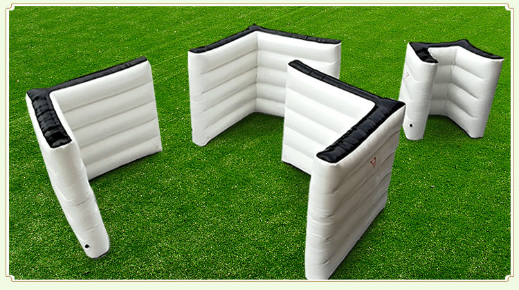 Inflatable Entertainment Sports Real Person cs Camouflage Wall Field Trench Wall PUBG Game Fortress Obstacle Inflatable Manufacturer