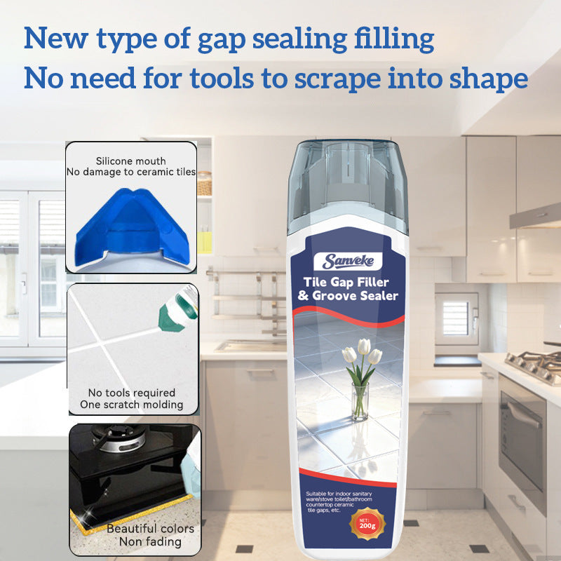 Aircraft Head Grout Sealant Odorless Waterproof Mildewproof Water-based Tile Grout Sealant Filling Joint Agent Manufacturer