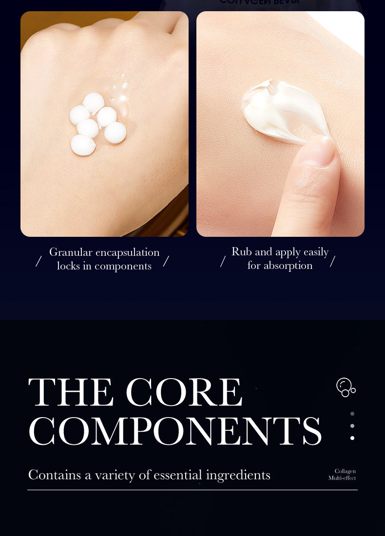 Full English Pearl Cream70g SADOER Collagen Hydrating Moisturizing Cream  Foreign Trade Wholesale