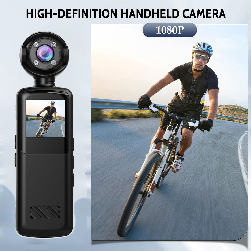 New high-definition handheld clip-on camera1080P Belt WIFI HD Law Enforcement Recorder Outdoor Sports Camera