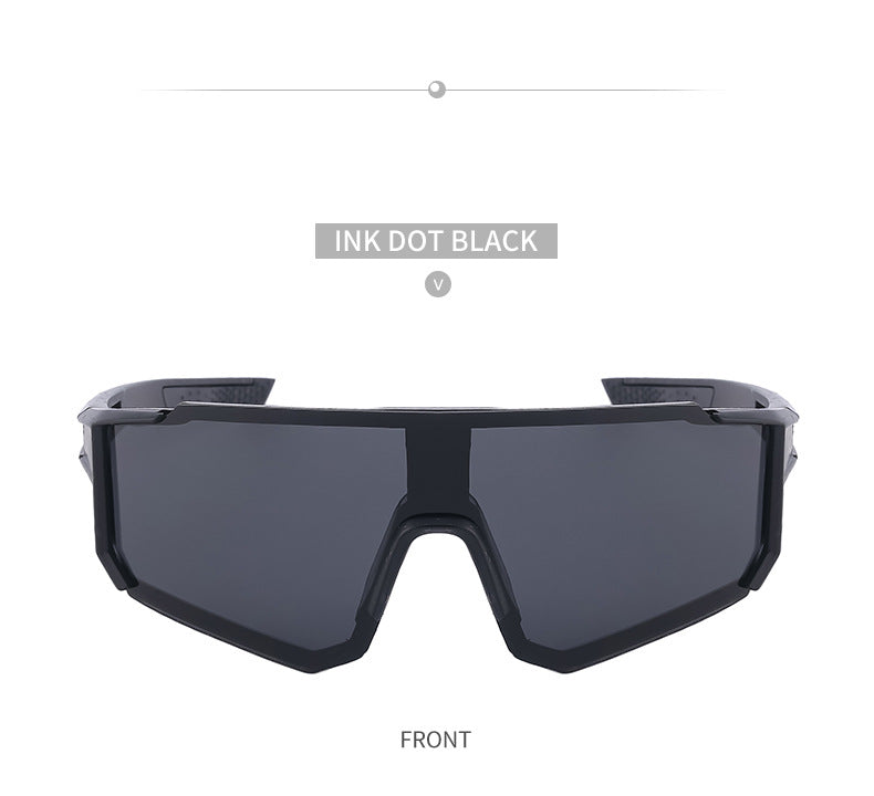 Cycling Goggles Colorful Outdoor Women's European and American One-piece Sunglasses Windproof Skiing Sports Sunscreen Sunglasses Men