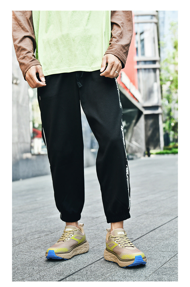 Running Shoes Sports Trendy Shoes Summer Soft Sole Lightweight Breathable Jump Rope Wide Last Marathon Jogging Thick Sole Cushioning Men's Shoes