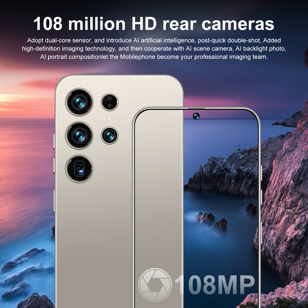 Popular S26 Ultra Android Intelligence5G Mobile Phone16+1T Large Memory Source Factory Available