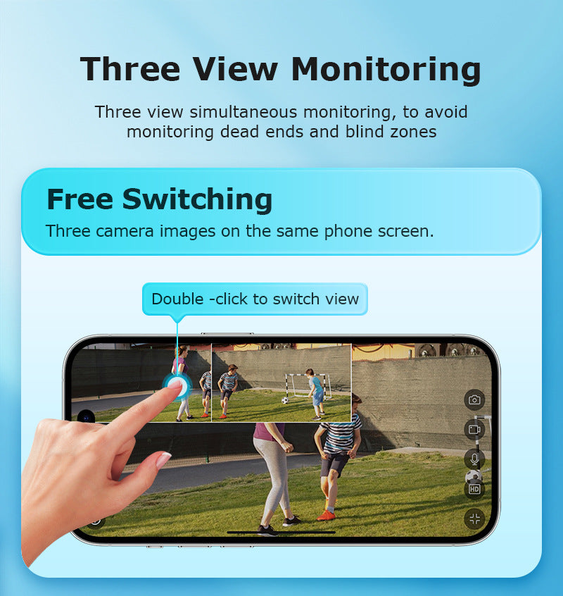 AOV Solar Camera Trinocular Solar Camera9MP High Definition Full Color AOV New Camera Product